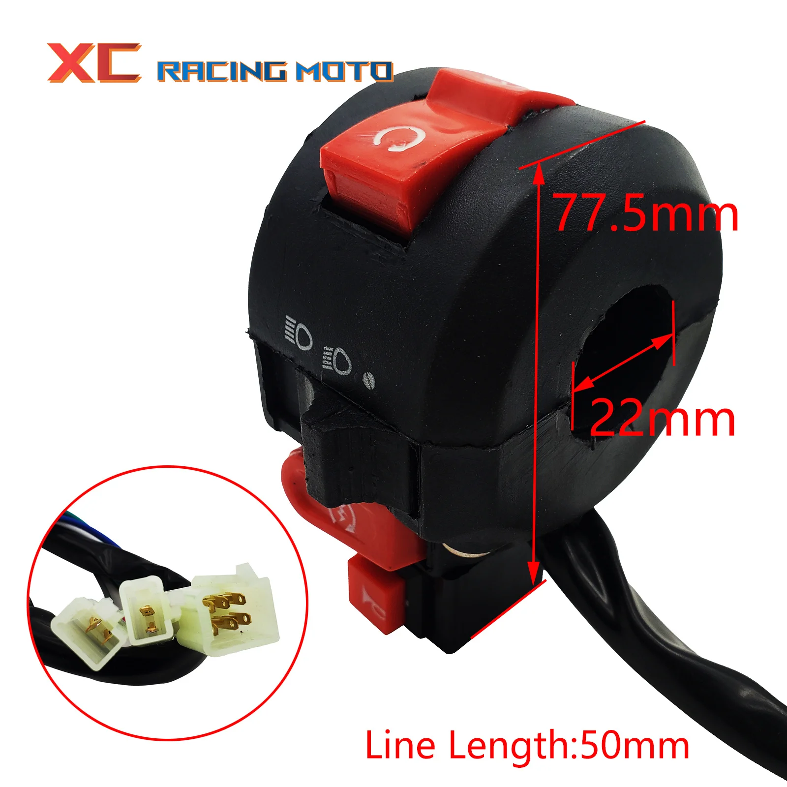 ATV Light Button Switch