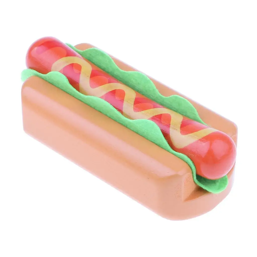Wooden Hot Dog Kitchen   Developmental Pretend Play Birthday Gift