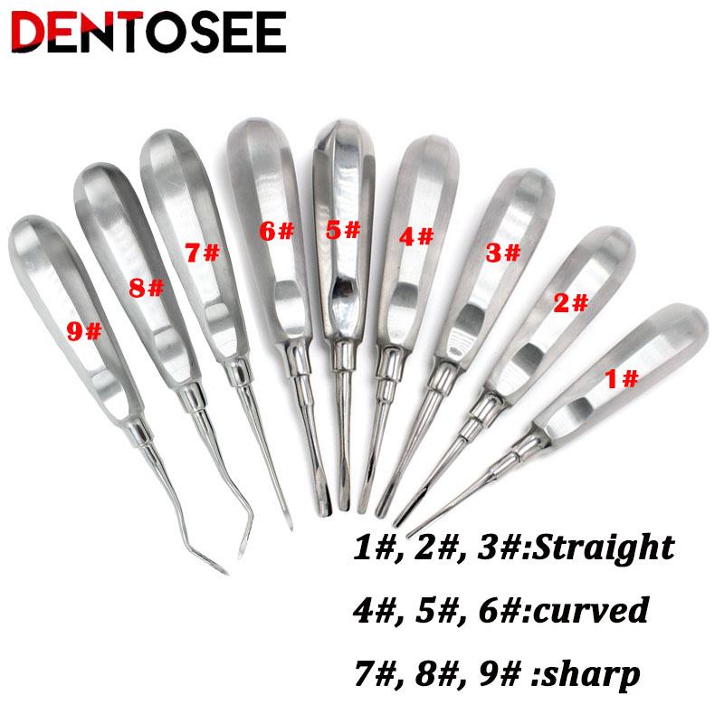 Best of Tooth Elevator Dental Stainless Steel Elevator Dentist Tools Stright Curved Root Elevator Dental Instrument Reviews & Tips