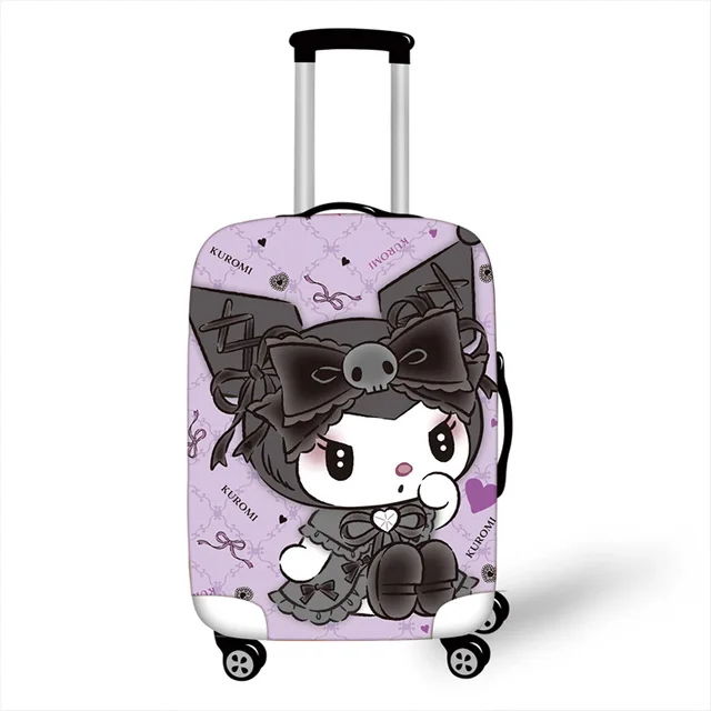  Kuizee Luggage Cover Suitcase Cover Cute Cartoon Doodle  Animals Travel Luggage Protector Dustproof Durable Elastic S