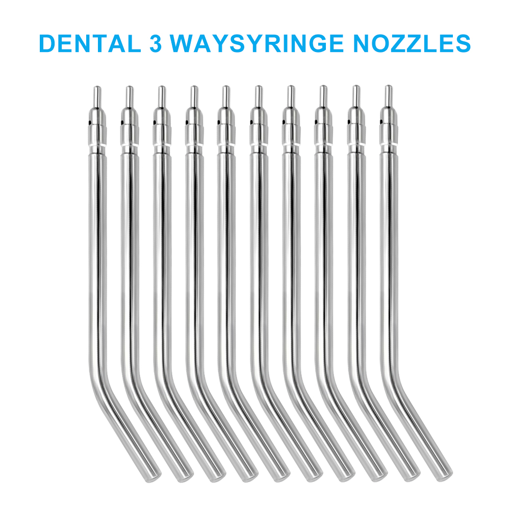 Best of Denspay Dental 3 Way Syringe Tips Air Water Spray Triple Syringe For 3 Way Tube Stainless Steel Syringe Spray Nozzles Tips Gifts Reviews & Tips