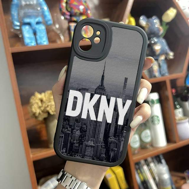 女性の高級-dkny電話ケースiphone 14プロマックス13 11 12 xr xs 7 8