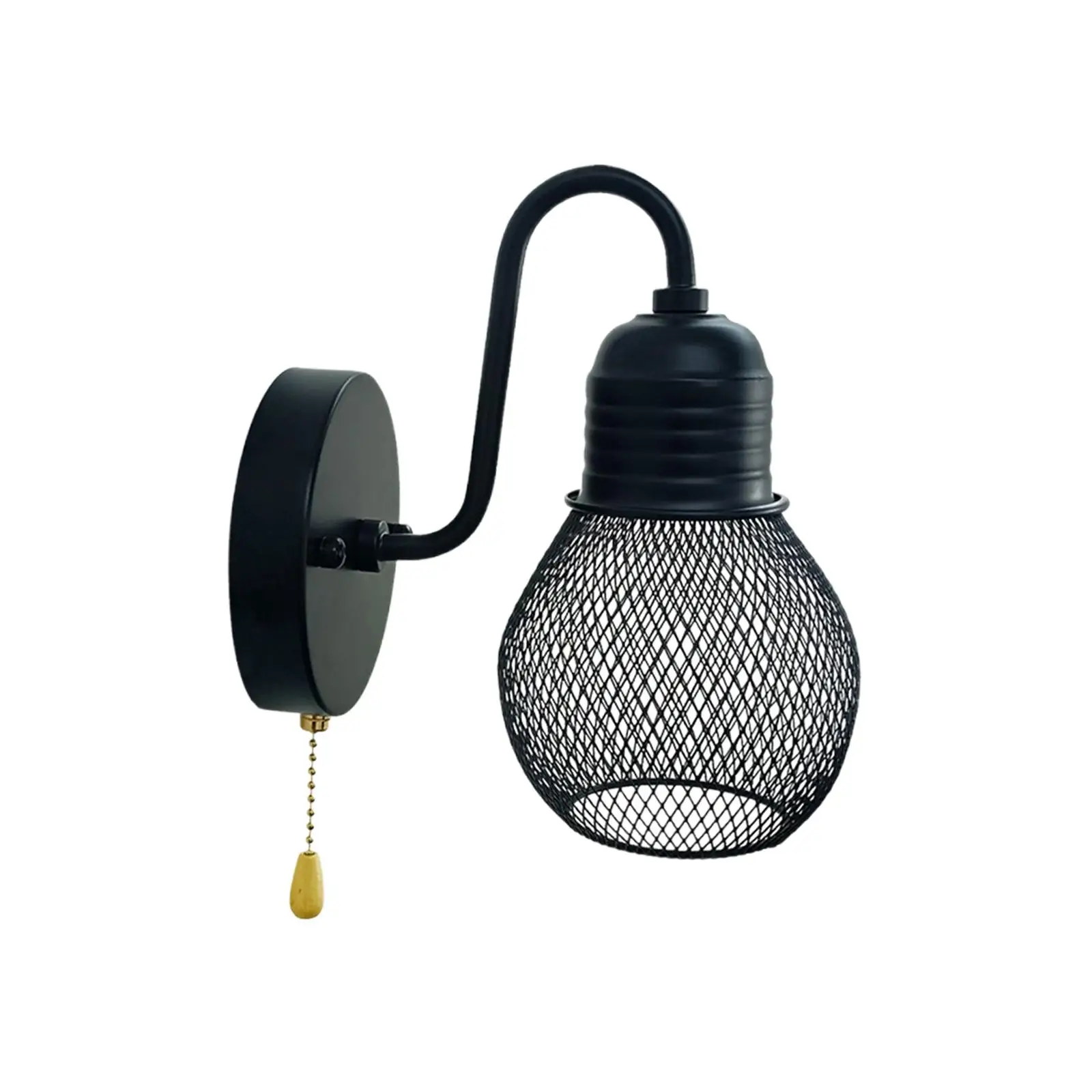 Black Industrial Wall Sconce Farmhouse Wall Light Wall Lamp Retro Style for Bathroom Barn Porch Home Living Room