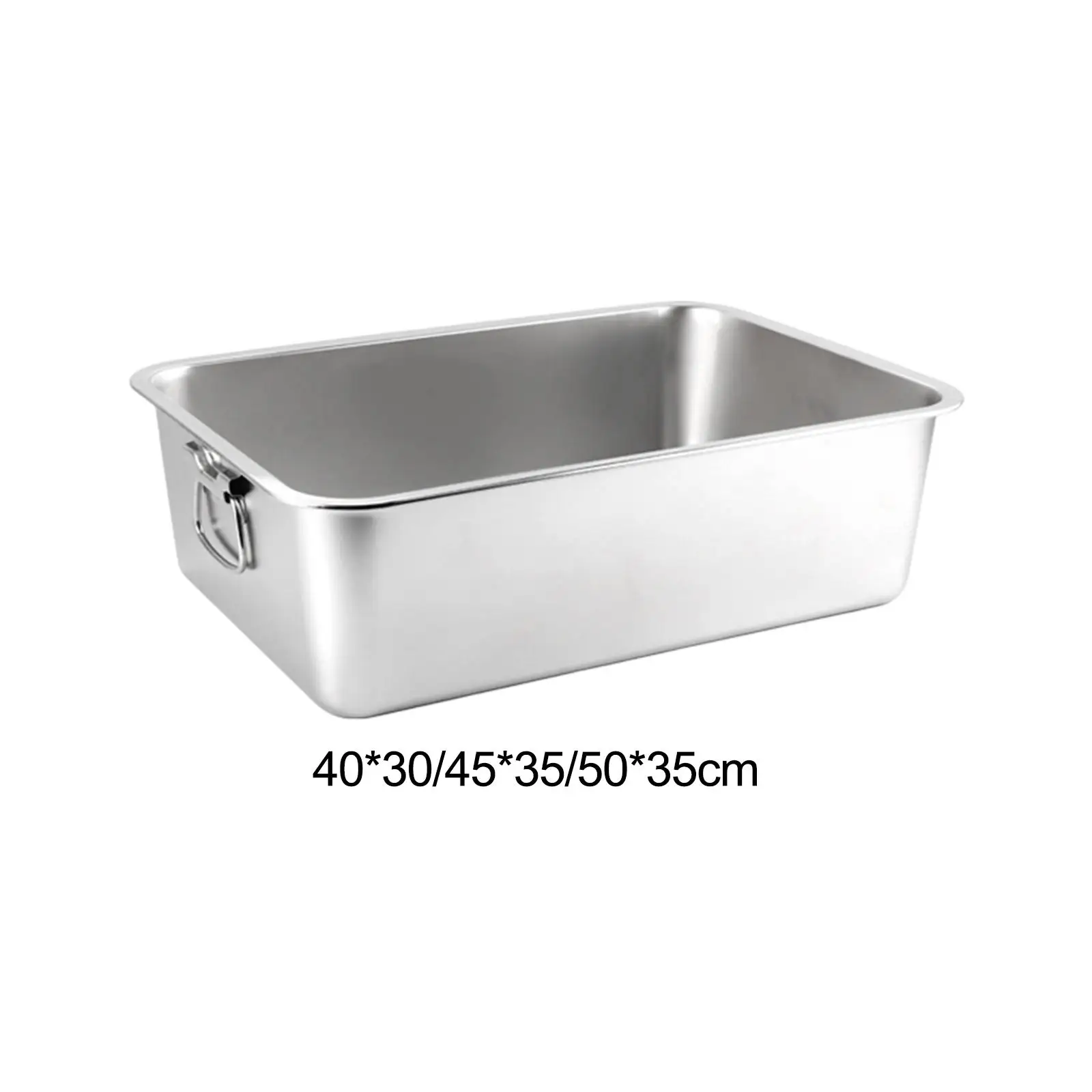 Open Cats for Indoor Cats, Cat Deep Toilet Stainless Steel Large Cat