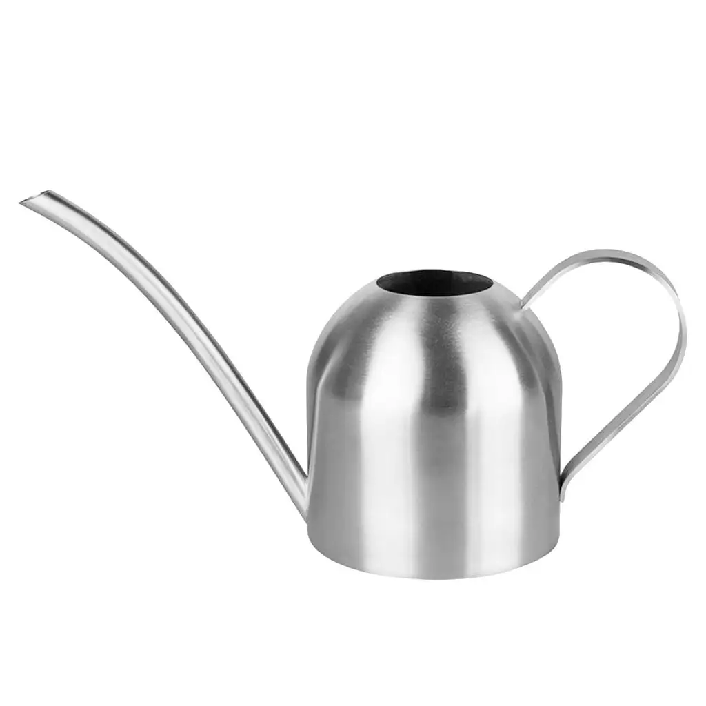 Stainless Steel Small Watering Can Long Nozzle Design Makes Watering More Convenient And Efficient
