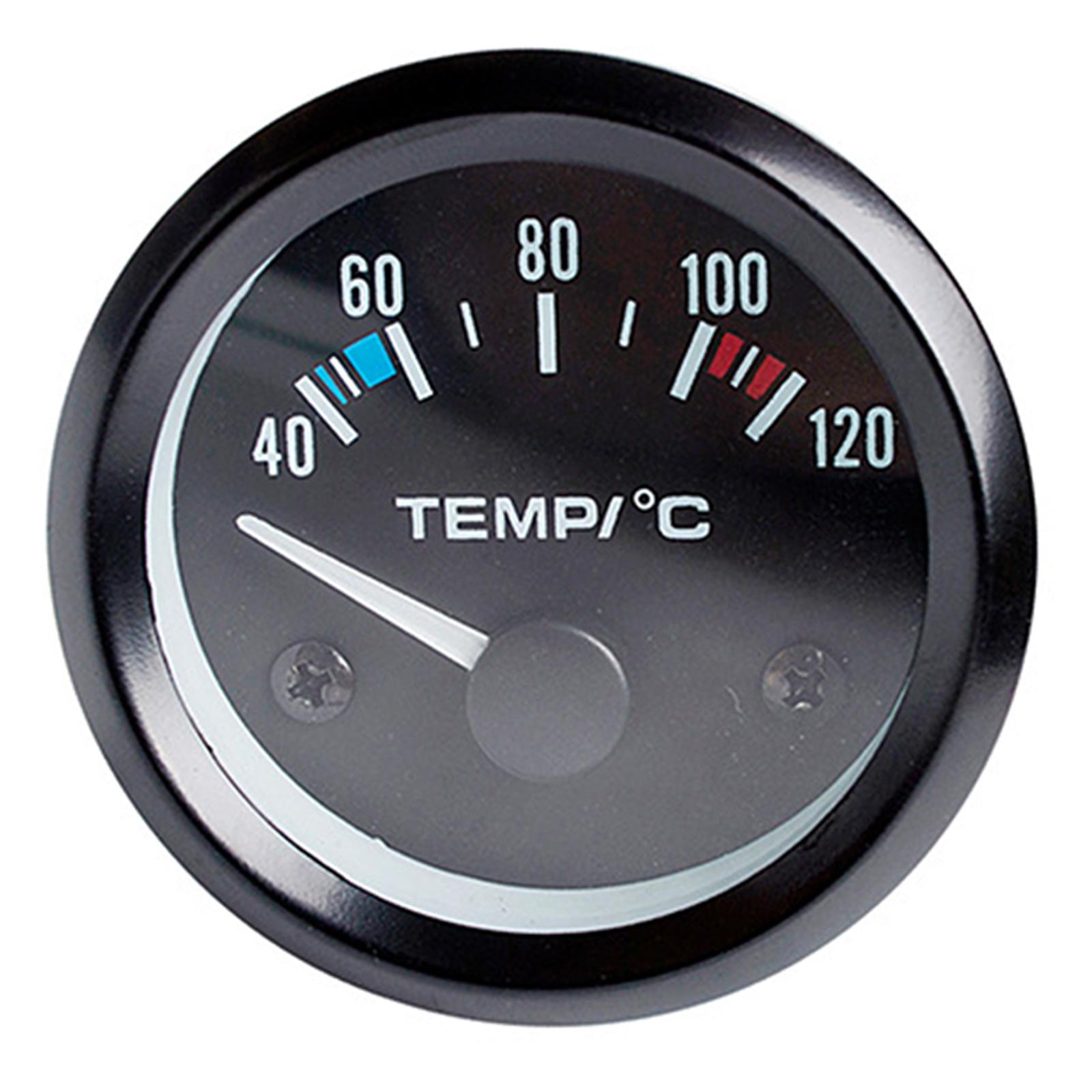 Water Temperature Gauge 52mm Universal Water Temp Meter Water Temp Gauge Temperature Meter for Automotive Truck Car Auto