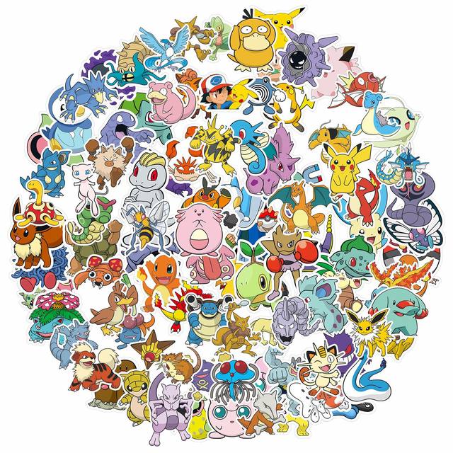 Super Papel De Parede Adesivo Pokémon 220x160cm 5 Modelos - Escorrega o  Preço