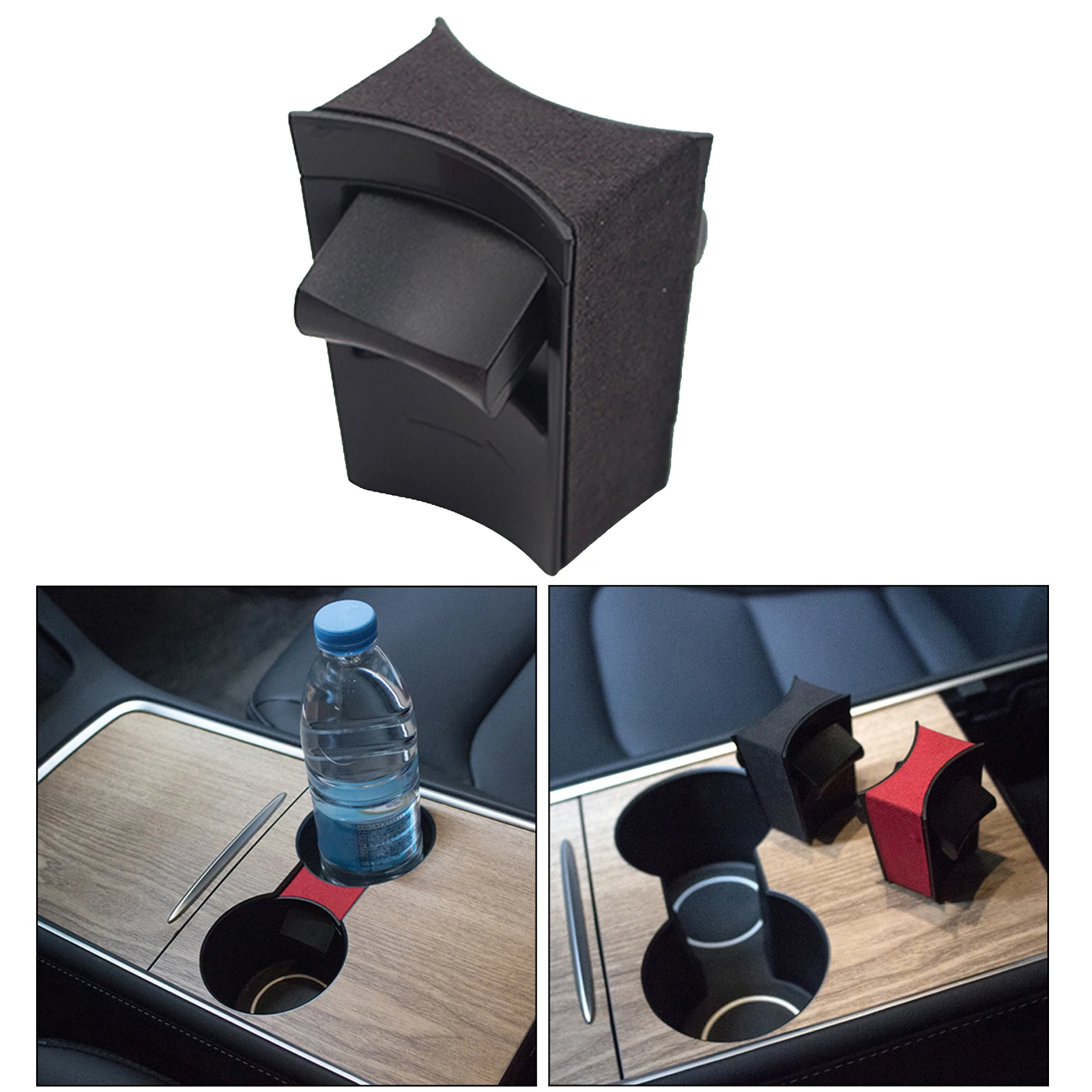 Cup Holder Limiter Insert for  Model , Water Cup Slot Stabilizer Clip Non- Holder Interior 