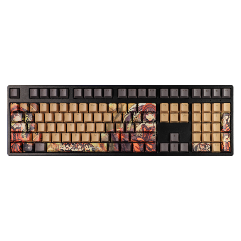 tokizaki kurume pbt keycaps sublimação para teclado