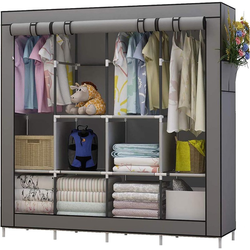 Title 6, UDEAR Portable Closet Large Wardrobe Closet Clo...