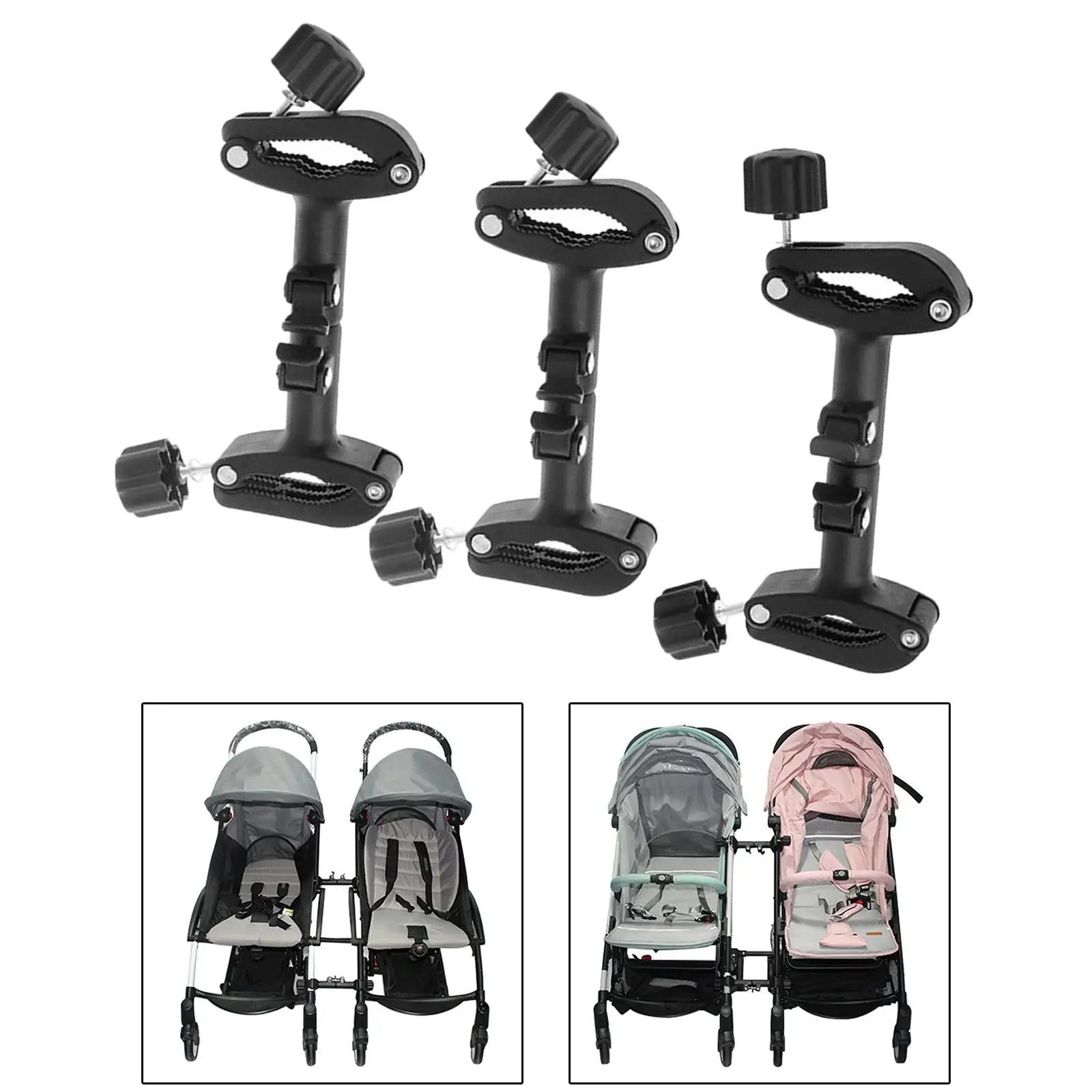 3x Baby Stroller Accessories Pushchairs Pram Part for Infant Child Kids