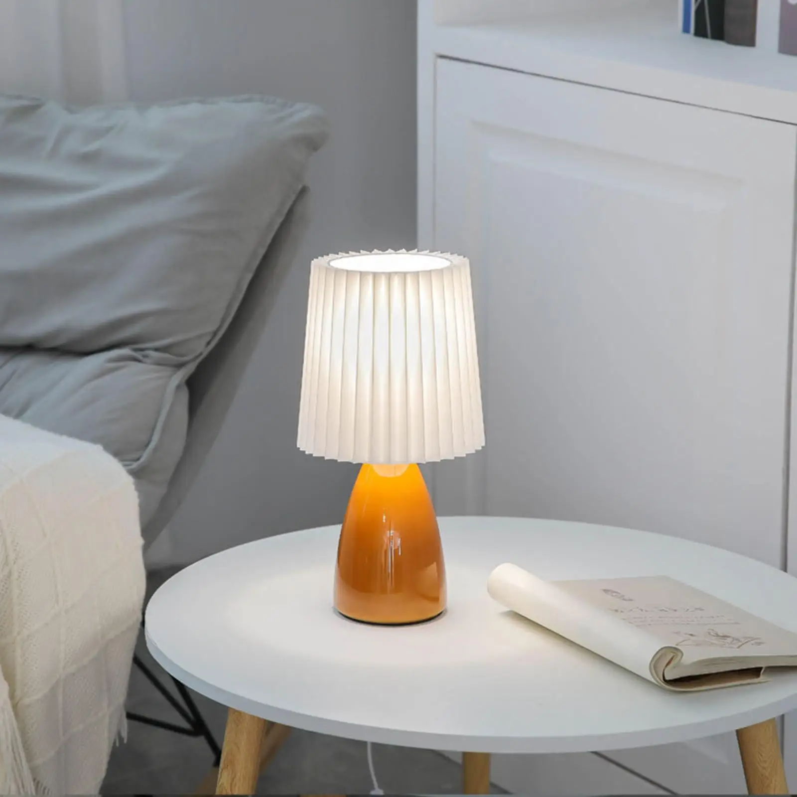 Desk Lamp Nordic Style Reading Light Nightstand Lamp for Living Room Home
