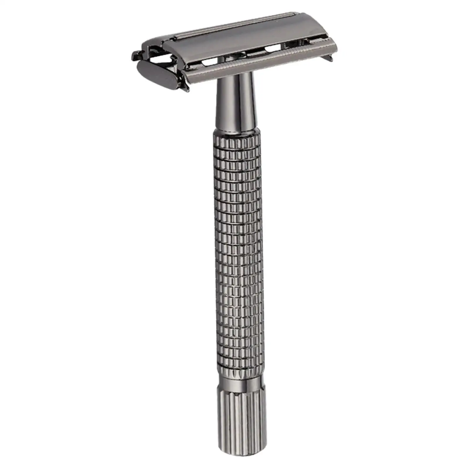 Manual Safety Double Edge Shaver Face Stainless Steel with 5