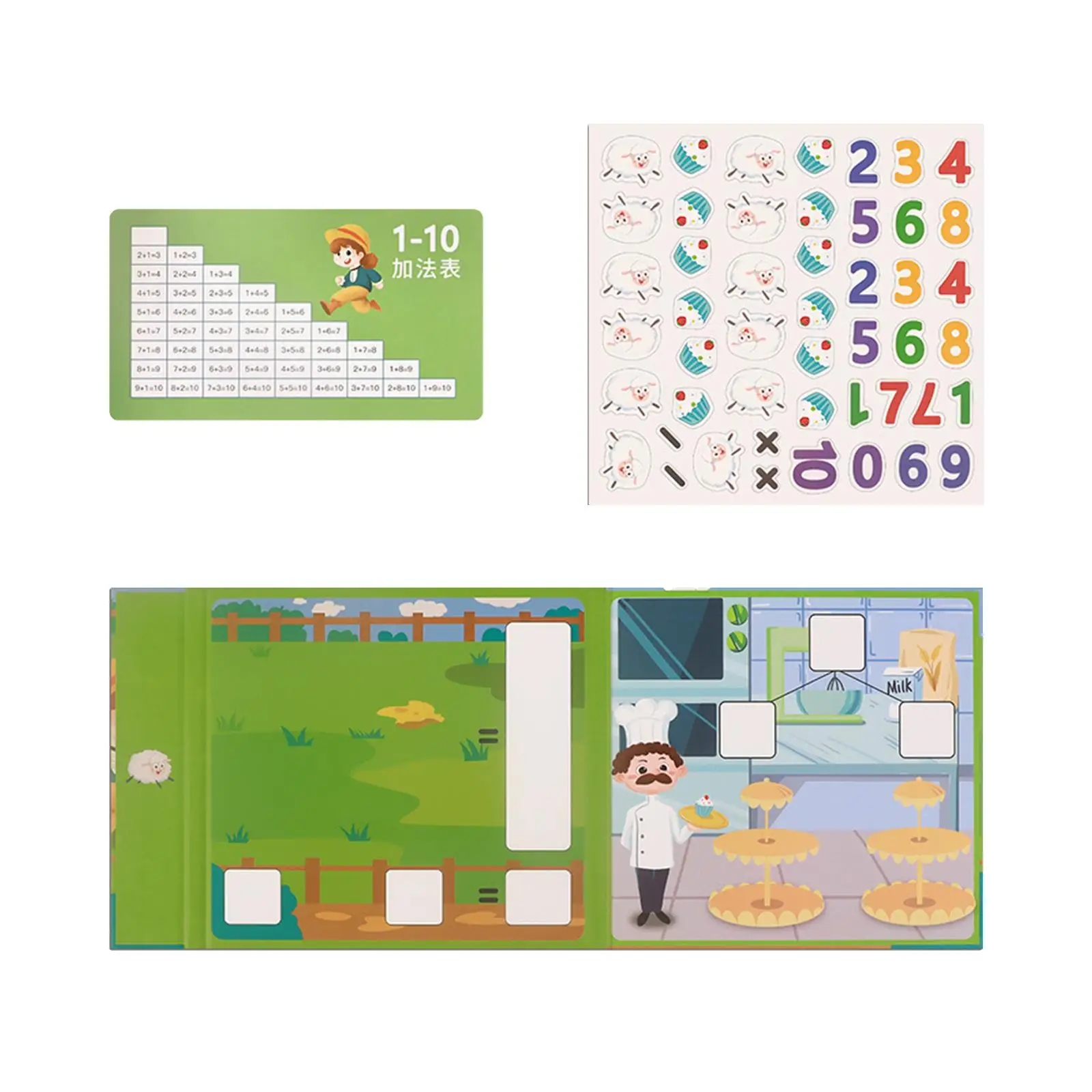 Numbers Decomposition Math Toys kids Math Arithmetic Game for Teaching Learning Numbers Travel Activities Role Play