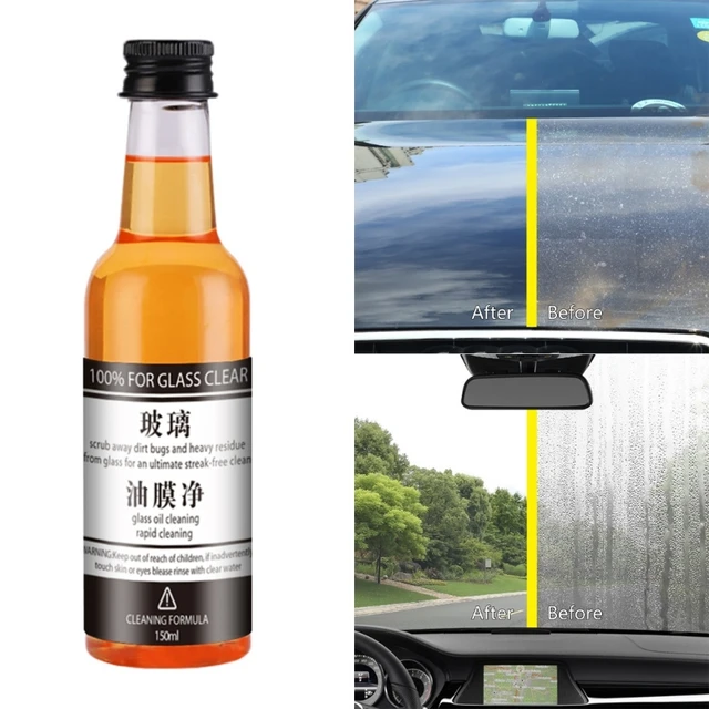 Car Scratch Remover Liquid Sponge Glass Deep Cleanser Car Glass Cleaning  Sponge Glass Remove Oil Film Car Styling - Paint Care - AliExpress