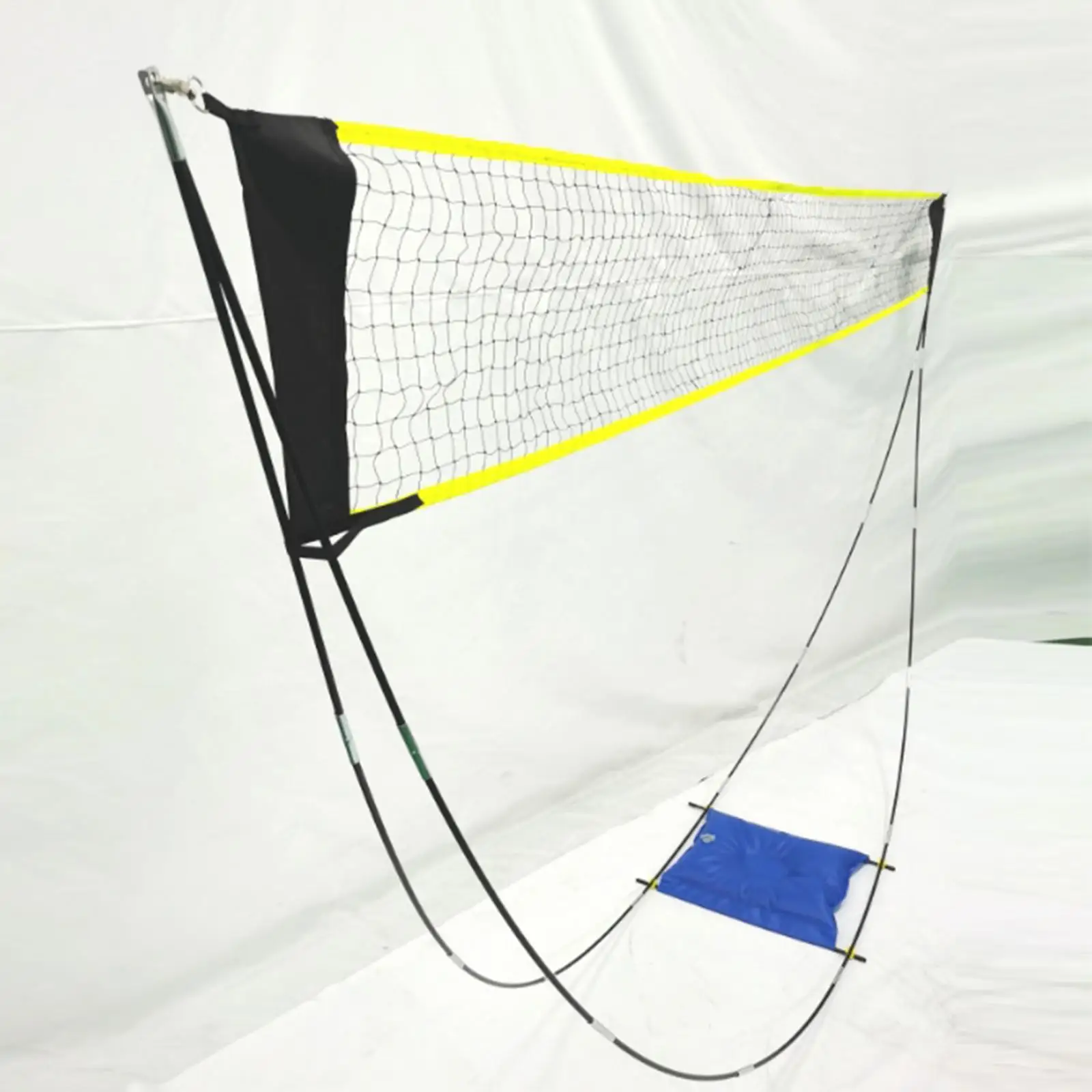 Badminton Net Set Bracket Tennis Net Set Volleyball Net Outdoor Volleyball Net for Lawn Indoor Outdoor Beach Garden Exercise