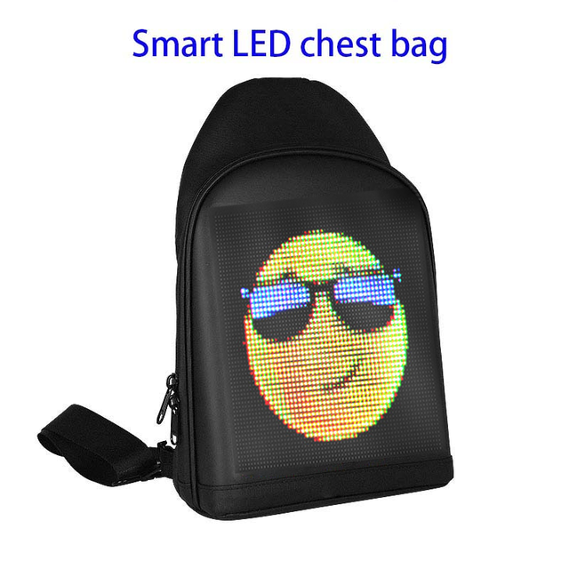 Single Shoulder Smart Led Bag | Bag Led Screen | Led Bag