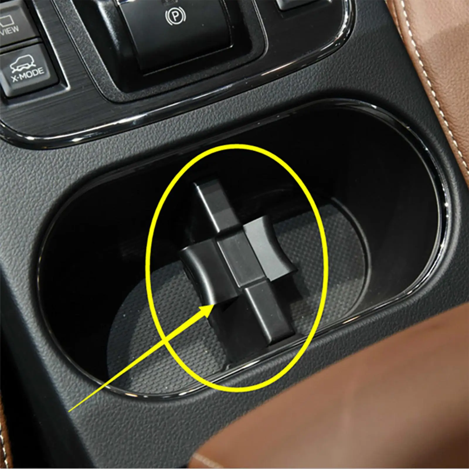 92118Aj000 Replaces Cup Holder Divider for Subaru Outback 2014-2020.
