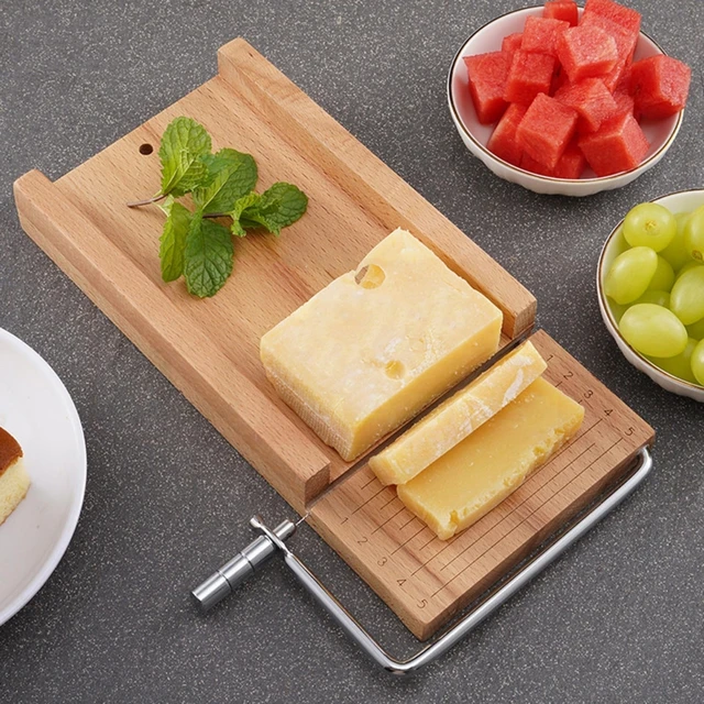 1Pcs Cheese Butter Slicer Cutter Board Cutting Kitchen Hand Tool Stainless  Steel Cheese Slicer Cutting Cheese Plate and Tray - AliExpress