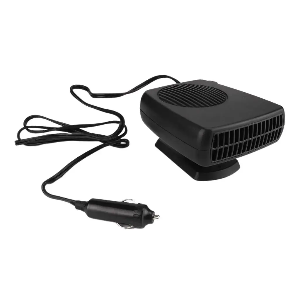 2 in 1 Portable Car Heater or Fan 150W Fast Heating & Cooling Car Defogger Car Defroster