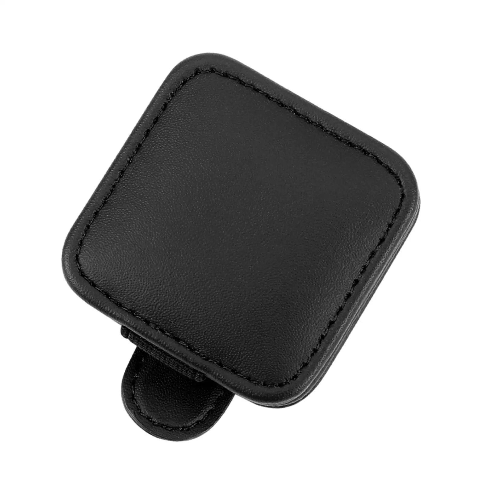 Sunglasses Holder for Car Sun Visor PU Leather for Automotive SUV Truck