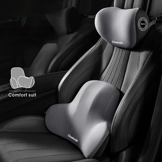 JSEIAJB ランバーピロー-スペースメモリーコットンヘッドレスト