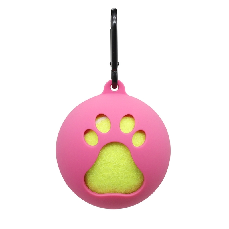 Tragbarer Haustierball-Abdeckungshalter mit Hundeleinenbefestigung. Standard-Tennisballhalter für einfache Outdoor-Abenteuer – Detail 5