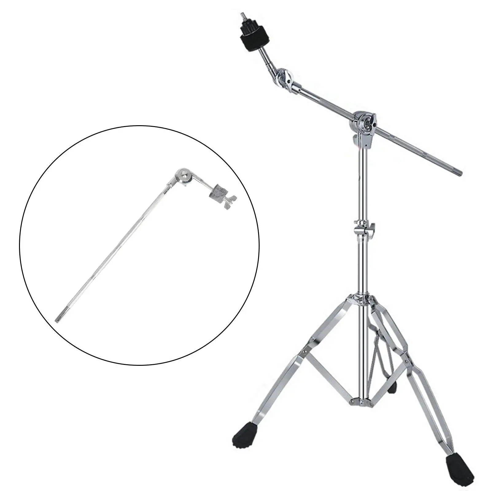 Portable Cymbal Holder ,Cymbal Tilter Drum Clamp for Hi Hat Cymbal Parts