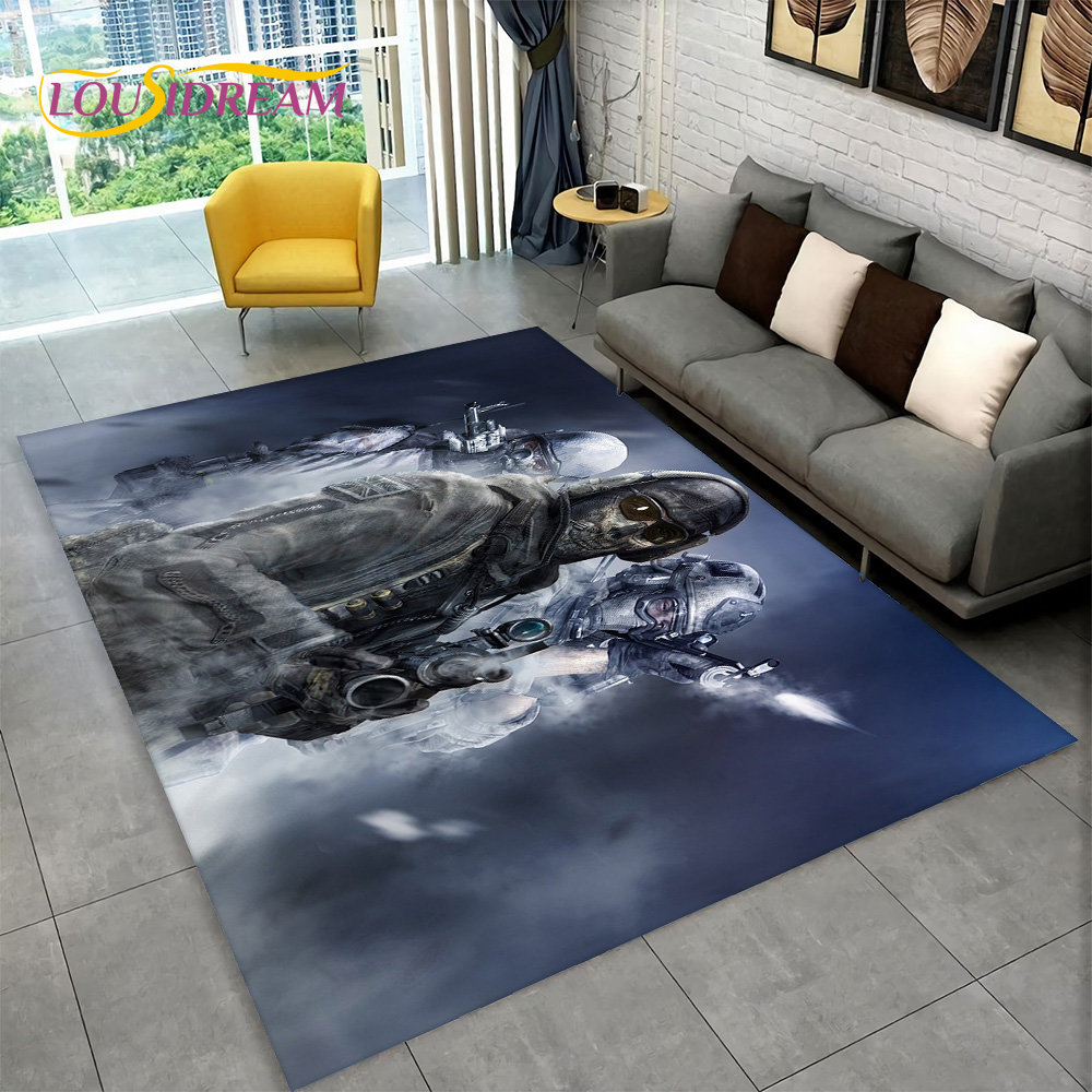 tapis de jeu cod call of zone de jeu chambre décoration de polymère de sol non jeu pour enfants