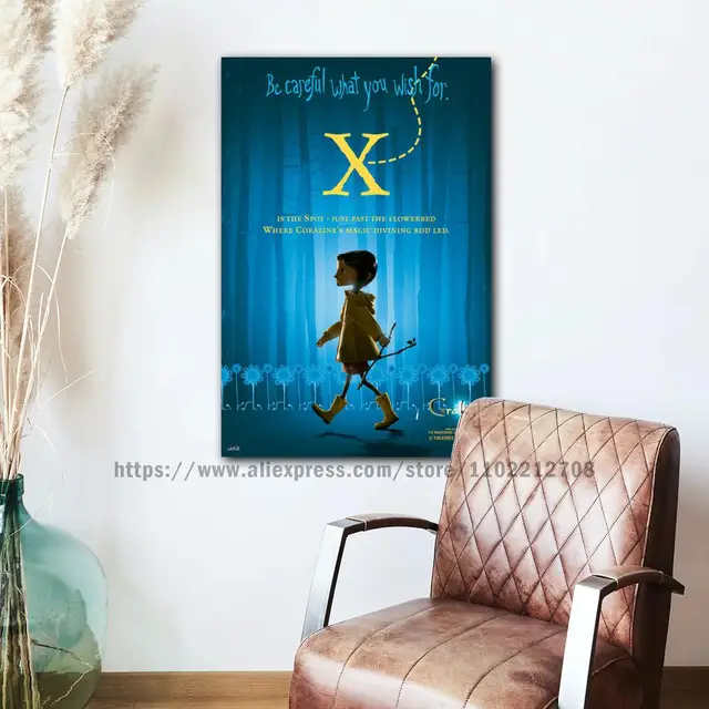 Coraline - The Braver You Are Laminated & Framed Poster (24 x 36) 