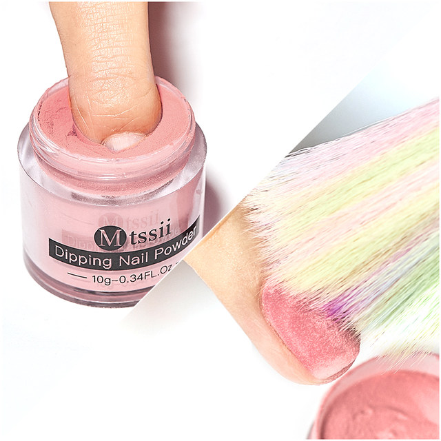 108Color 10g Mtssii Nail Dipping Powder Dust Glitter System Quick Dry NO UV  Lamp