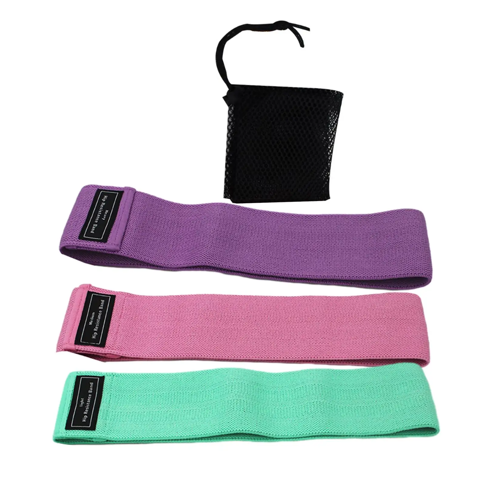 Hip Resistance Band Elastic Yoga Band Booty Band for Women Men Powerlifting
