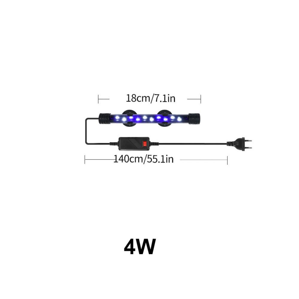 4-12w azul branco luz led luzes do