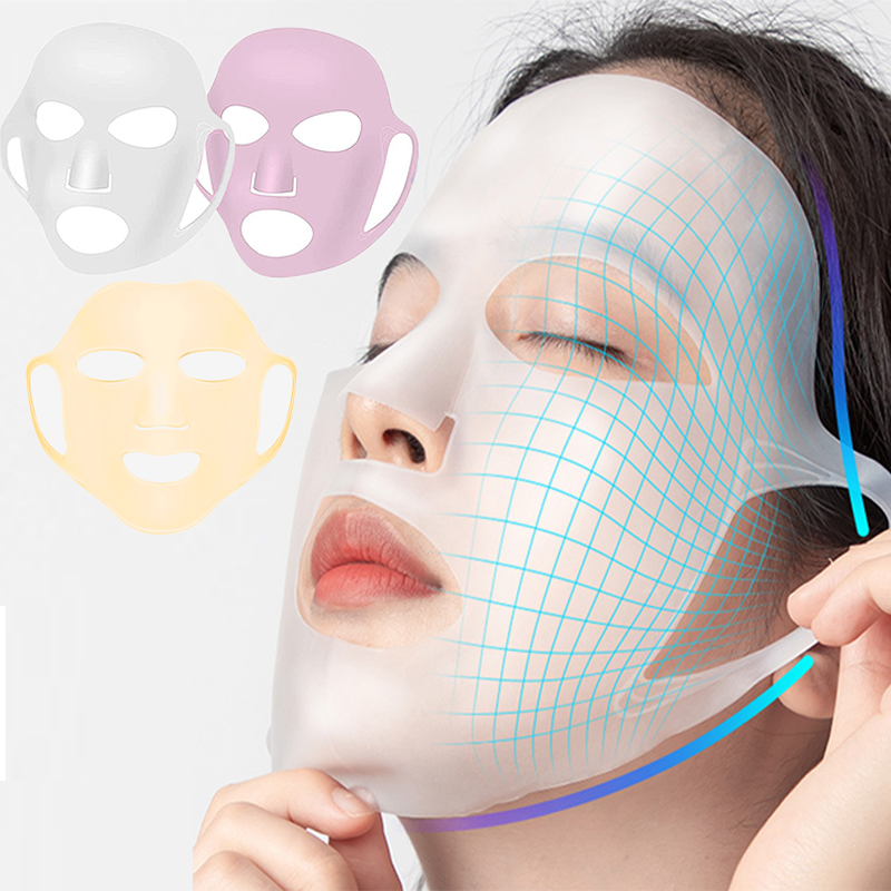 Best of 3D Silicone Face Mask Reusable Moisturizing Lifting Firming Anti Wrinkle V Shape Face Firming Gel Sheet Mask Ear Fixed Tools Reviews & Tips