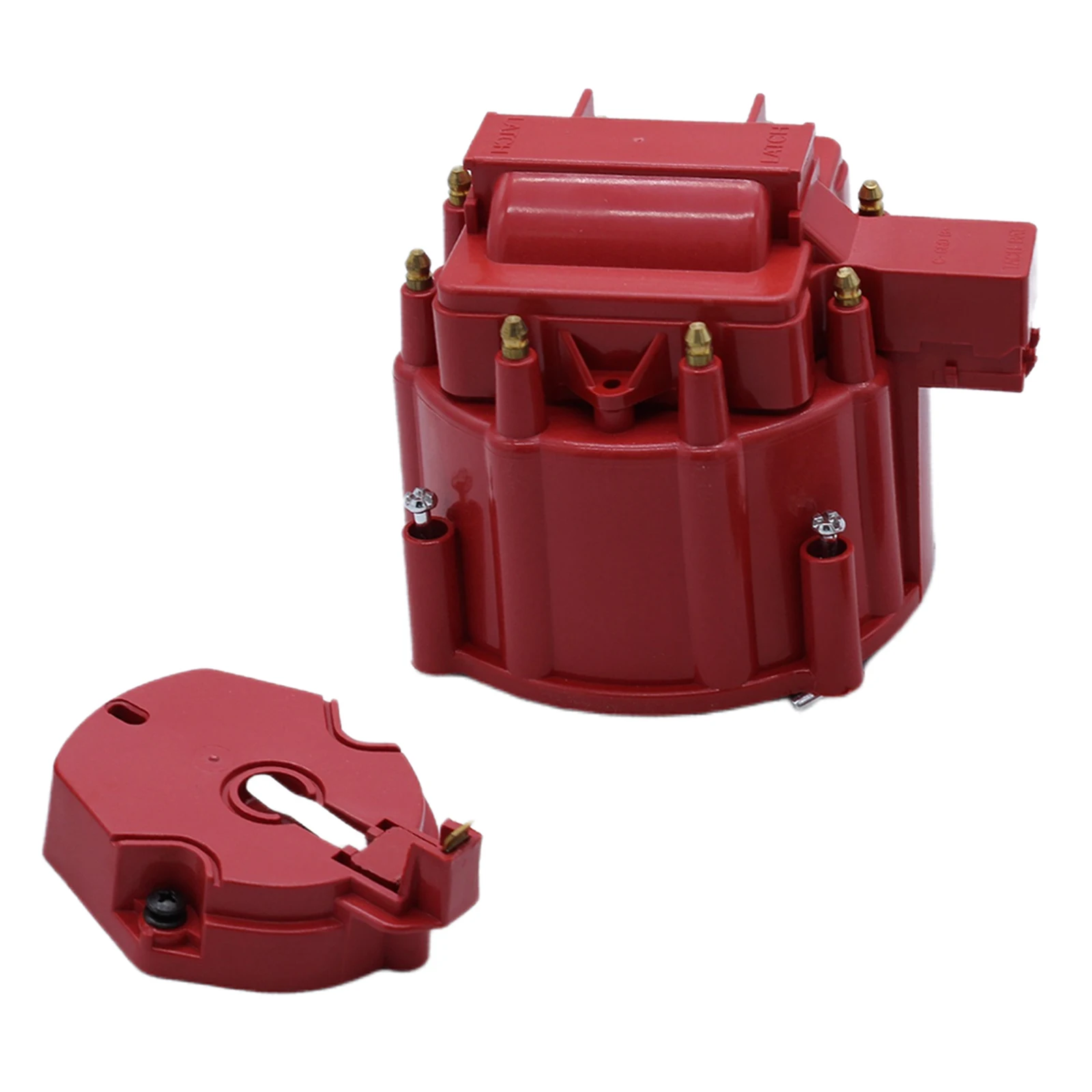 Red Distributor  Rotor Kit 8416 For SBC  305 350 454 Durable Polished