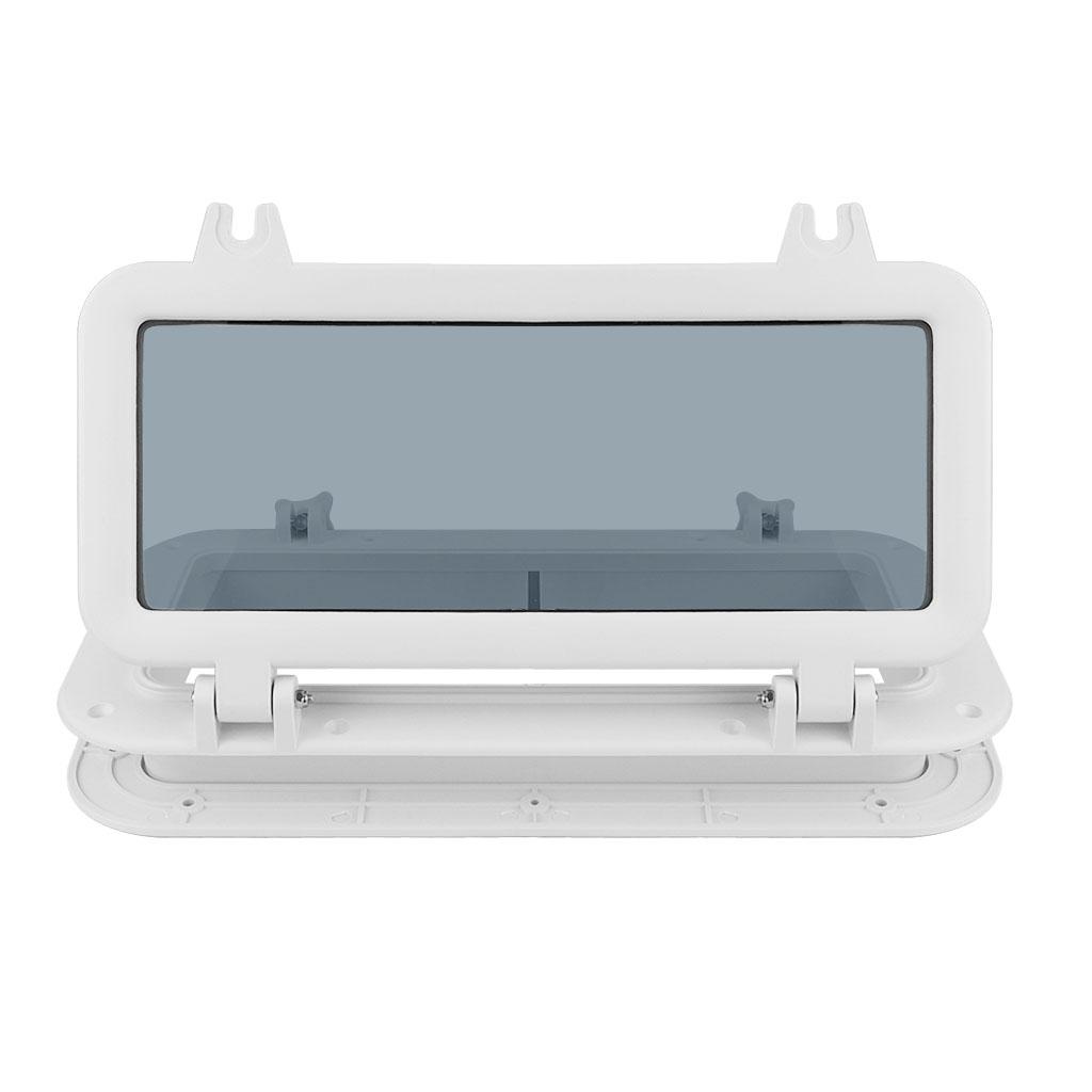 Yacht Rectangular Opening Porthole 3.5 inch 9cm Replacement Window