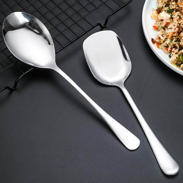 Metal Cooking Spoon With Holes Long Handle Perforated Metal Spoon Large Metal  Cooking Spoon With Holes Long Handle For Coffee - AliExpress