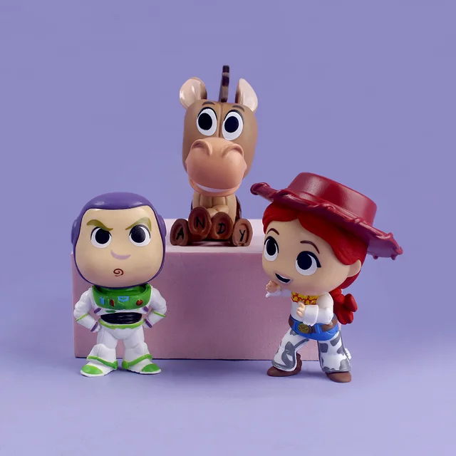 Toy Story 4 Figures Doll Woody Buzz Lightyear Jessie Bullseye