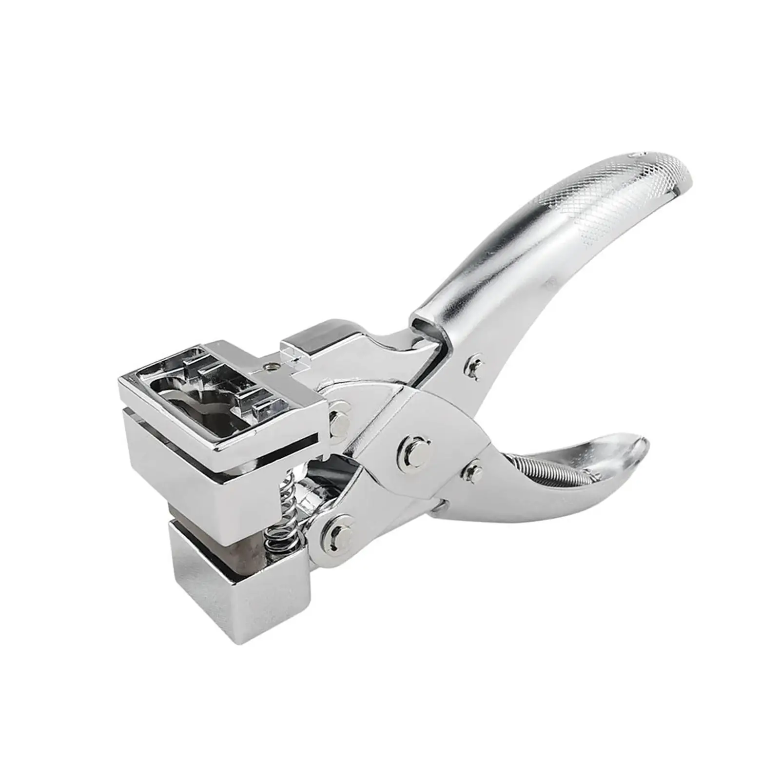 Slot Punch Portable Paper Puncher Hook Clamp Pliers T Slot Hole Punch Hole Puncher Tool for ID Card Tag DIY Crafts