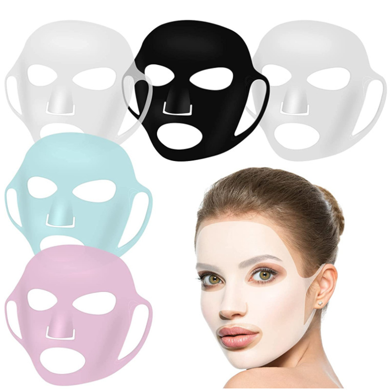 Best of 1pc Silicone Face Mask Cover Reusable Moisturizing Lifting Anti Wrinkle V Shape Face Firming Gel Sheet Mask Ear Fixed Skin Care Reviews & Tips