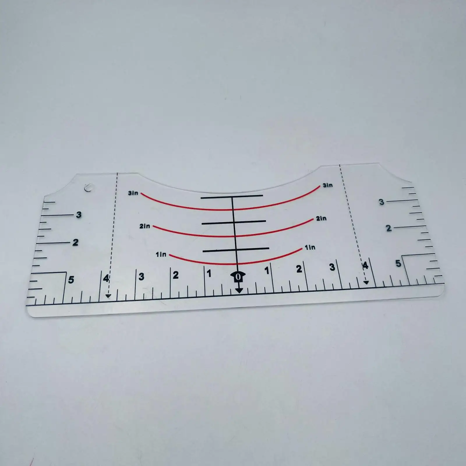 T Shirt Ruler Guide, T Shirt Alignment Tool, Acrylic Ruler for Alignment to Center Designs, Tshirt Printing Guide