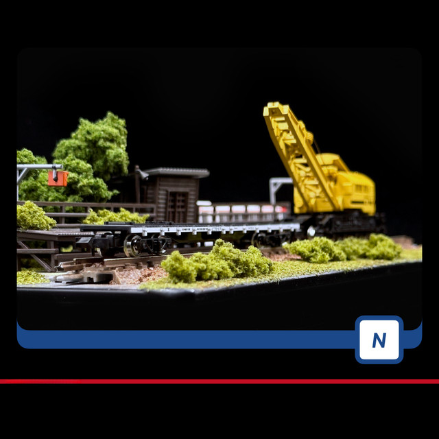 TOMIX Train Model N 1/160 2771 Japan National Railways Freight Car ソ80  Rescue Crane チキ7000 Flat Car - AliExpress