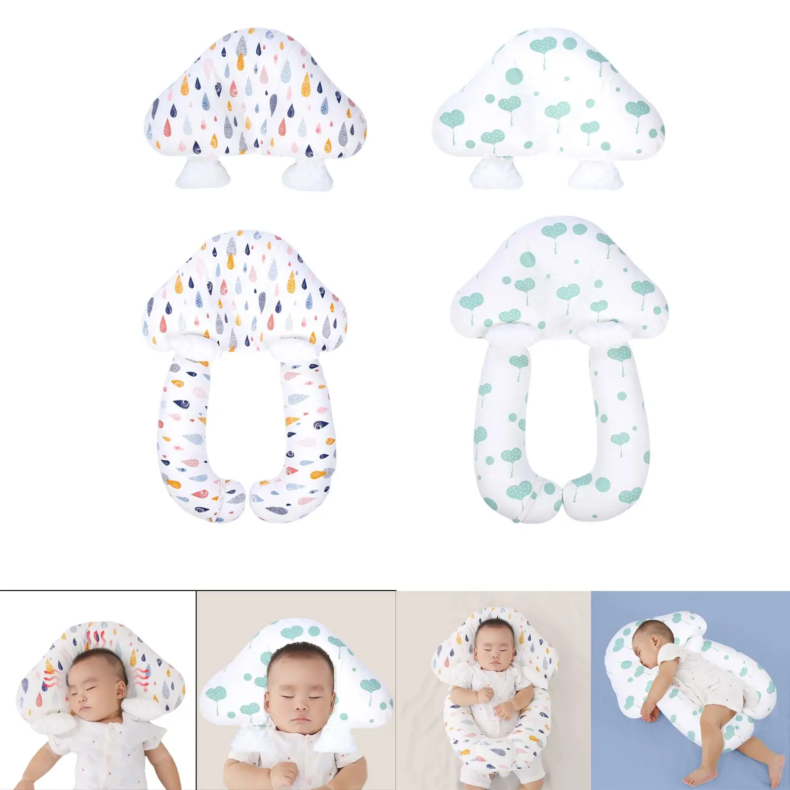 Baby  for Sleeping Flat Head Prevention Infant  for Newborn Boys Girls