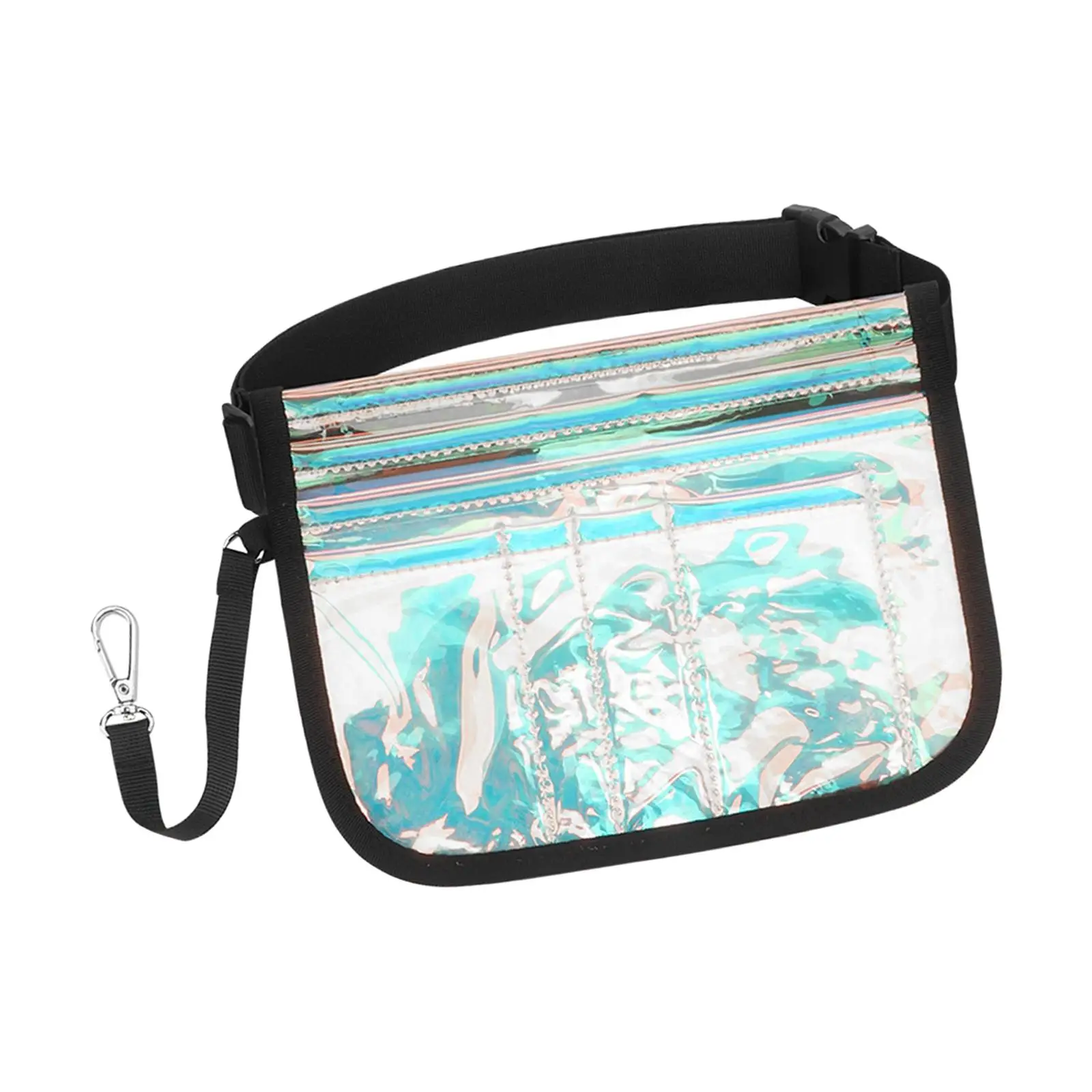 Nurse Waist Bag Adjustable Organizer Pocket Fanny Pack with Tape Holder Multi Compartment PVC Hip Bag Women Men Nursing
