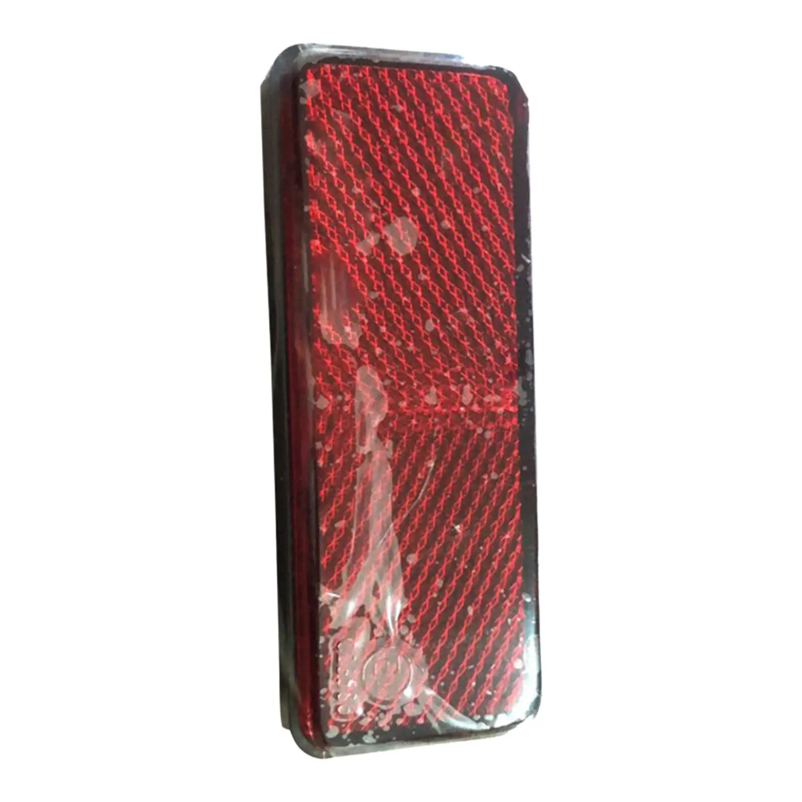 Motorcycle Red Reflector, Bolt on Professional Replacement Reflective for Bike