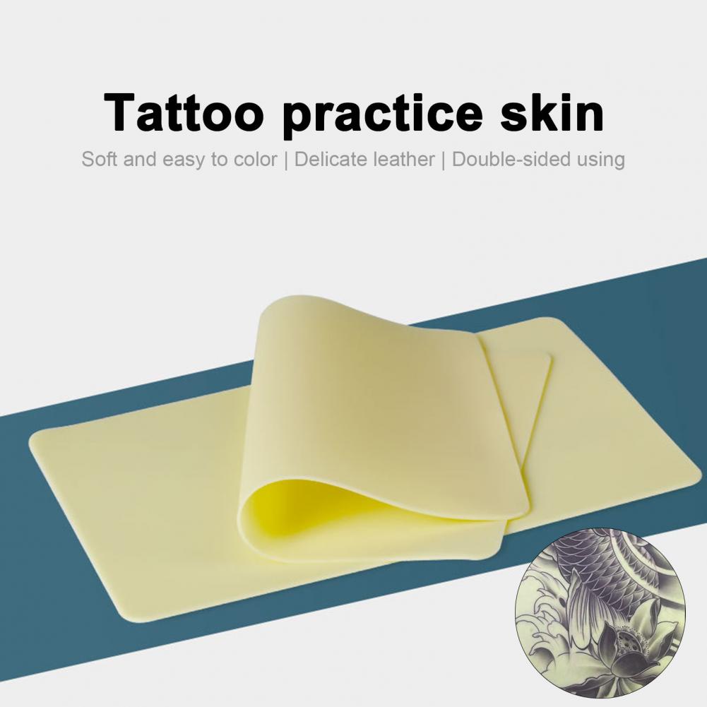 Best of Double-sided Thickened Blank Tattoo Practice Skin Universal Body Art Practice False Skin For Beginners Reviews & Tips