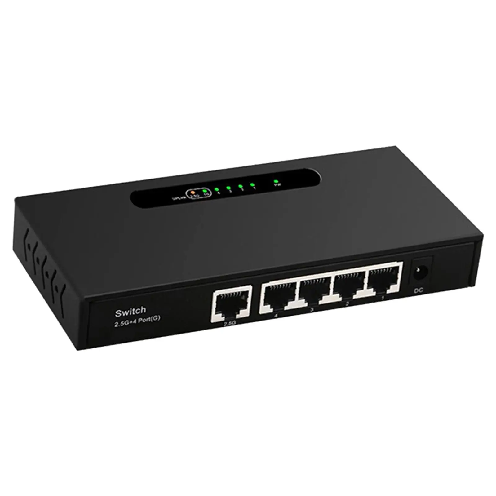 2.5G Gigabit Ethernet Switch Home Network Hub High Speed Ethernet Splitter Stable Plug and Play for Home Office Laptop