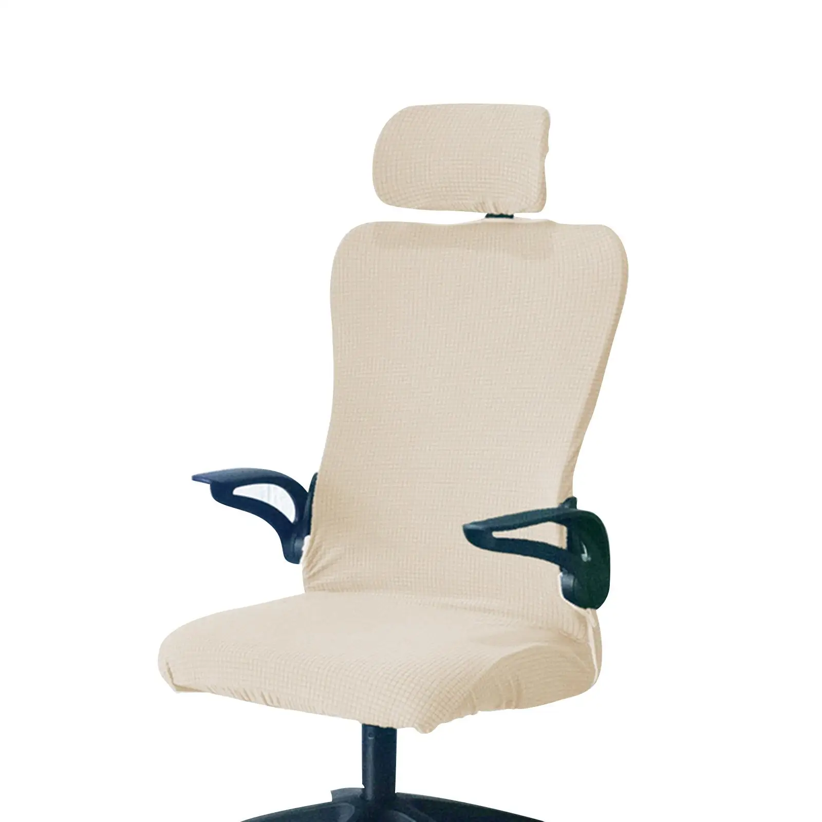 Office Chair Cover with Headrest Cover Universal Waterproof for Kitchen