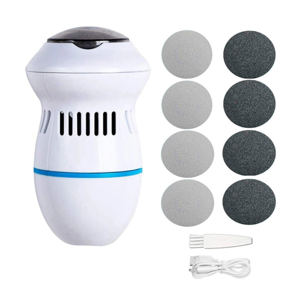 Best of Electric Foot Grinder Pedicure Dead Skin Callus Remover Care Cracked Hard Grinding Head Files Cleaning Tools Pedicure Supplies Reviews & Tips - Image 3