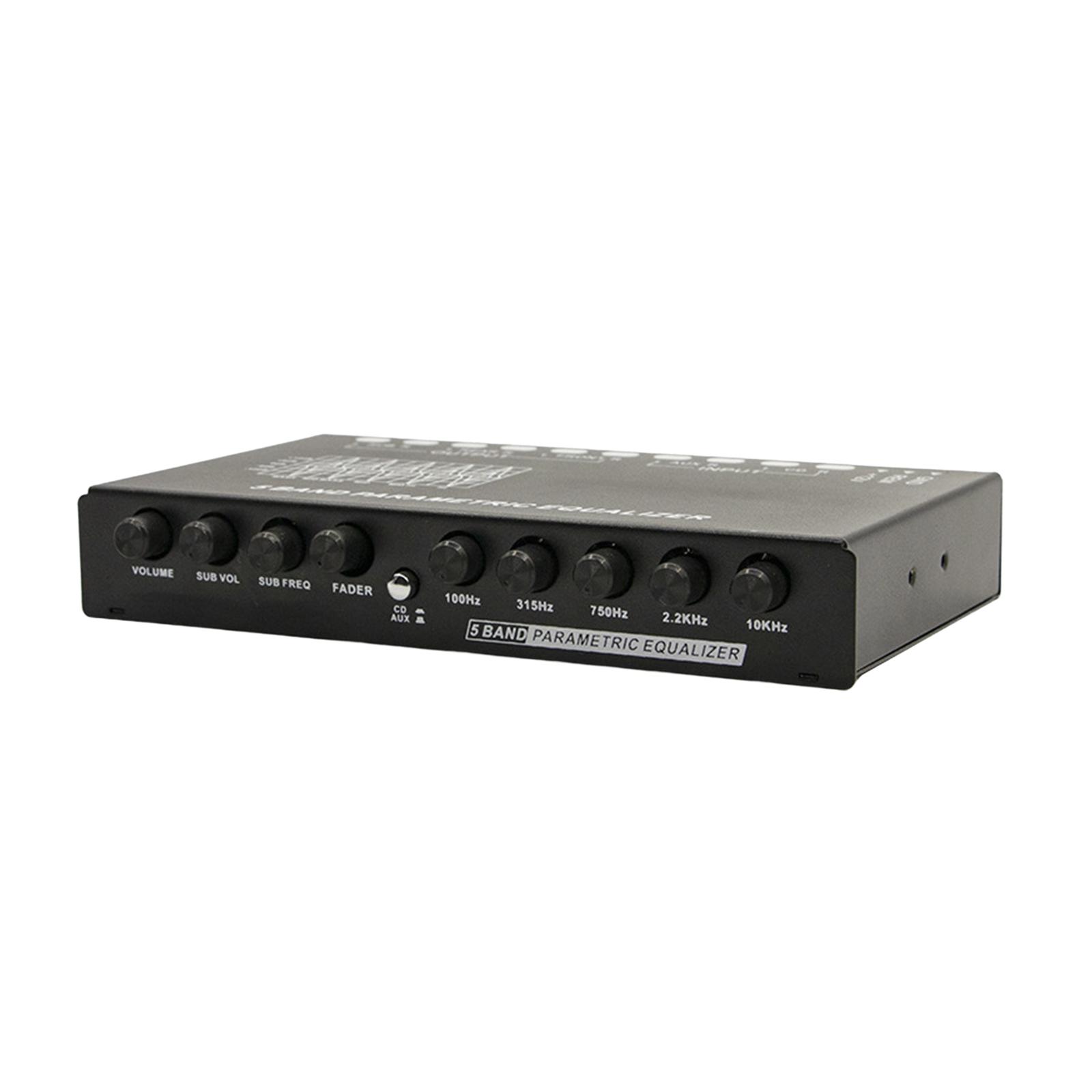 Title 6, 5-Band-Auto-Audio-Equalizer vorne und hinten + ...